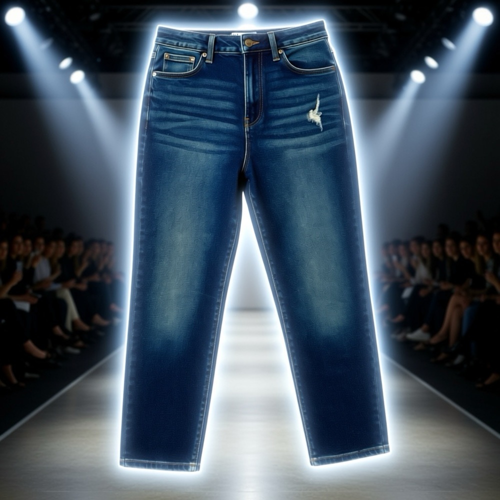 No Boundaries Dark Blue High Rise Jeans